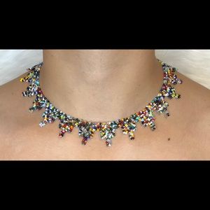 Beaded hand made necklace
